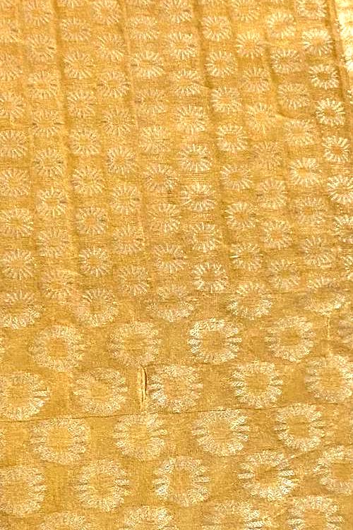 Women's Surya Gold Brocade Sherwani- Metallic Yellow colour